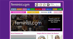 Desktop Screenshot of feminist.com